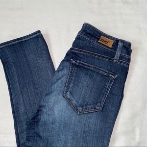 PAIGE | high rise skinny jean | size 25